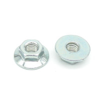 10150 | Гайка зi збільшеним фланцем діам. 21мм,  М8, гальв оцинк.сталь 