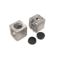 10452 | 2D кубічний з'єднувач до профілів 30