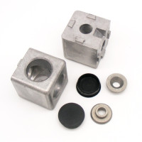 10453 | 2D кубічний з'єднувач до профілів 40