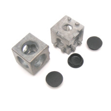 10456 | 3D кубічний з'єднувач на профіль 20