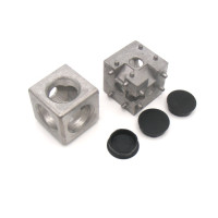 10457 | 3D кубічний з'єднувач до профілів 30