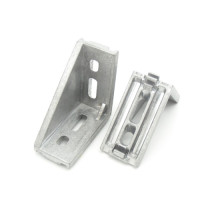 10334 | Кутовий з'єднувач 30х60 паз 8, алюм., профілі 30